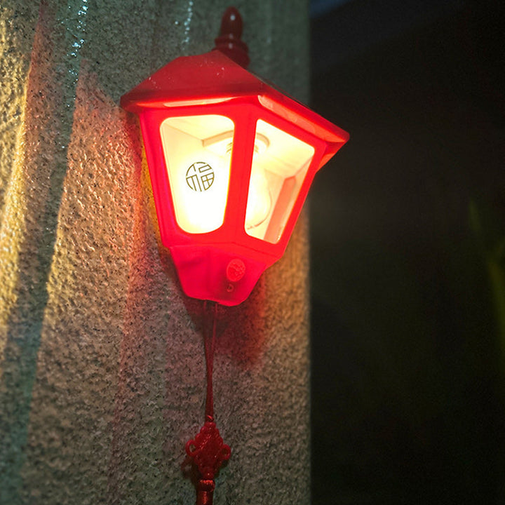 Contemporary Retro Solar Waterproof ABS Lighthouse LED Wall Sconce Lamp For Outdoor Patio | Bowlift