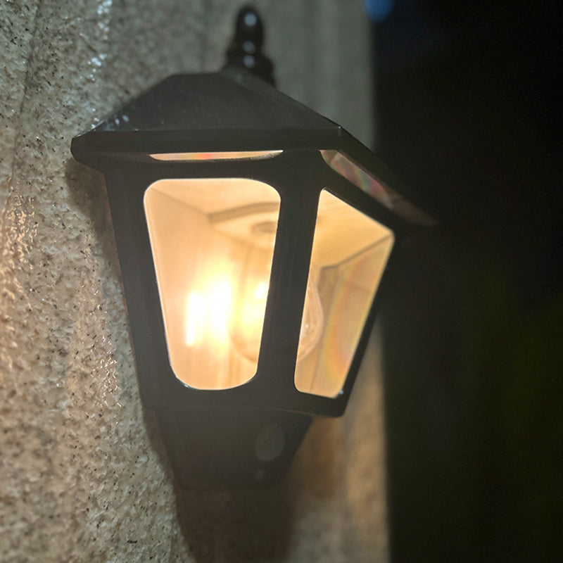 Contemporary Retro Solar Waterproof ABS Lighthouse LED Wall Sconce Lamp For Outdoor Patio | Bowlift
