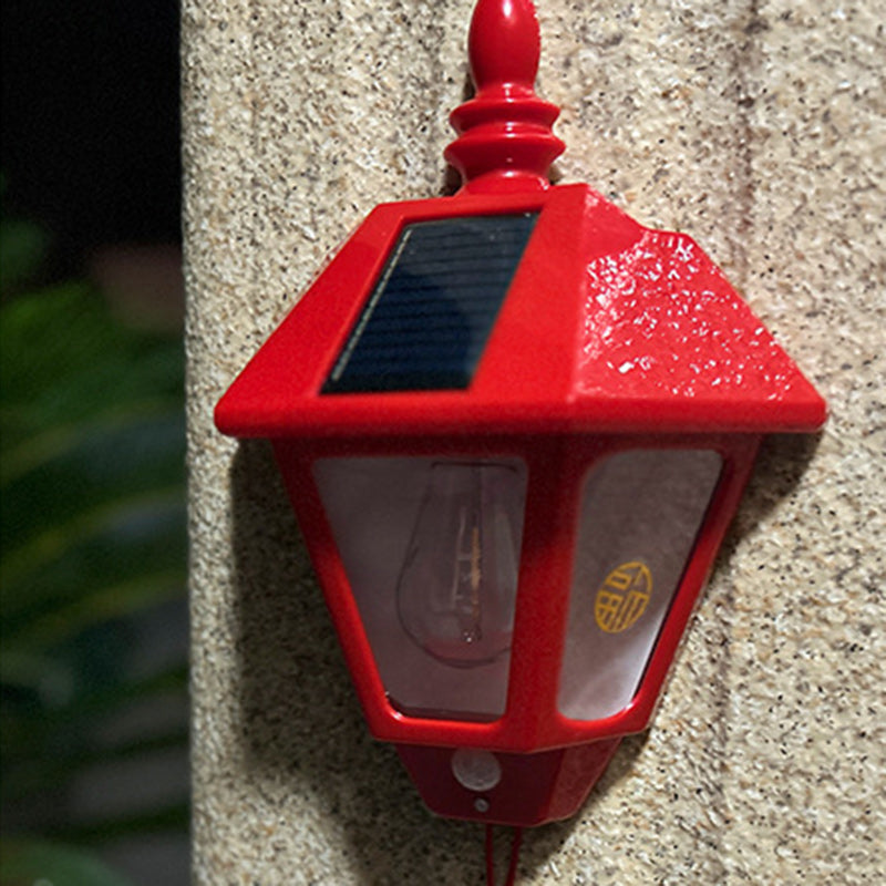 Contemporary Retro Solar Waterproof ABS Lighthouse LED Wall Sconce Lamp For Outdoor Patio | Bowlift