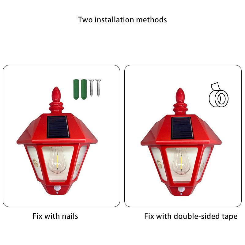 Contemporary Retro Solar Waterproof ABS Lighthouse LED Wall Sconce Lamp For Outdoor Patio | Bowlift