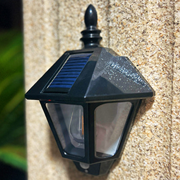 Contemporary Retro Solar Waterproof ABS Lighthouse LED Wall Sconce Lamp For Outdoor Patio | Bowlift