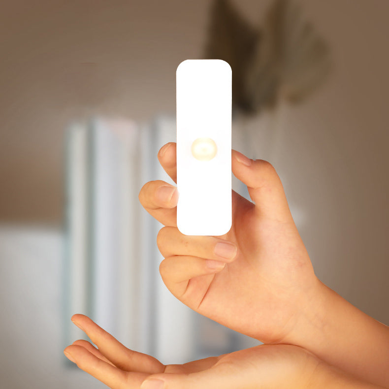 BowLift | Modern Minimalist Rechargeable Magnetic Suction Cup Plastic Strip Rectangular LED Wall Light Night Light For Studying