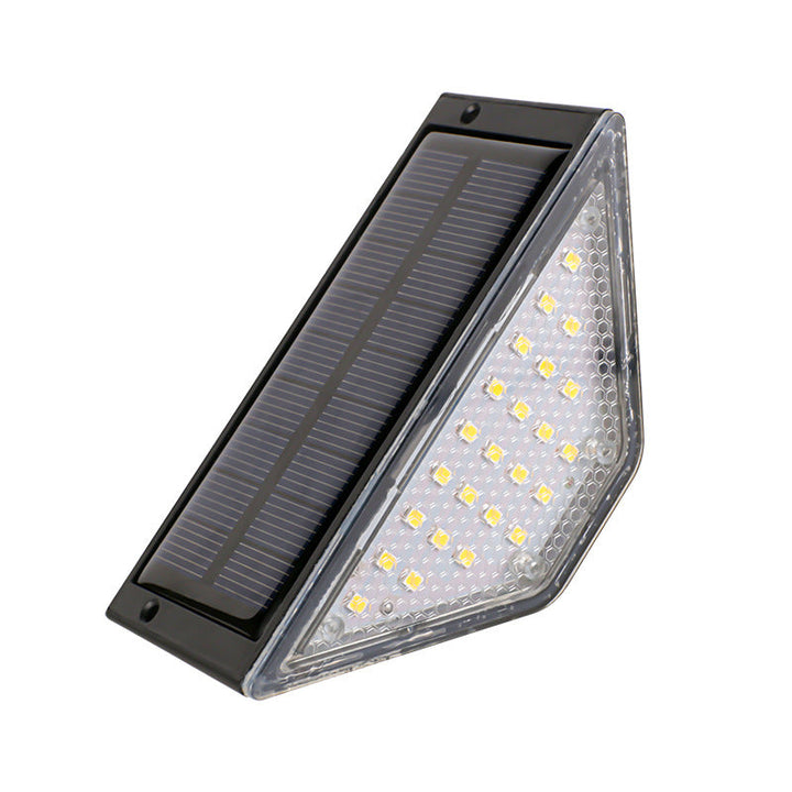 Modern Simplicity Solar Waterproof ABS PS Triangle LED Landscape Lighting Outdoor Light For Outdoor Patio | Bowlift