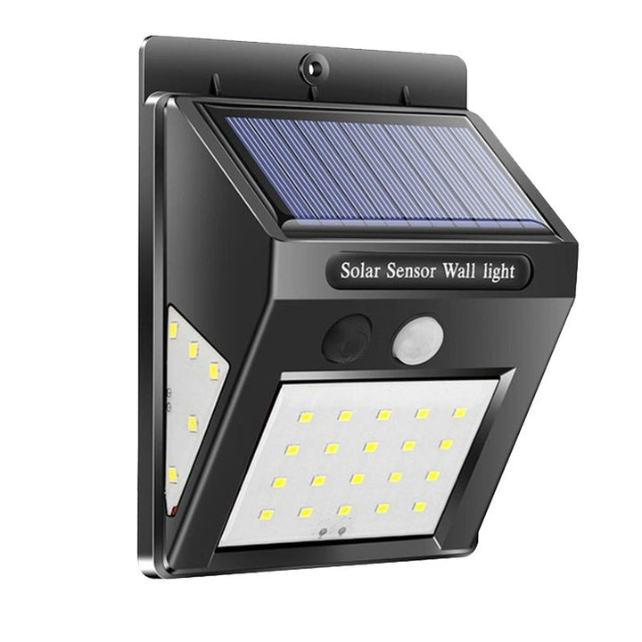 Modern Simplicity Solar Waterproof Motion Sensor ABS Rectangular LED Wall Sconce Lamp For Outdoor Patio | Bowlift