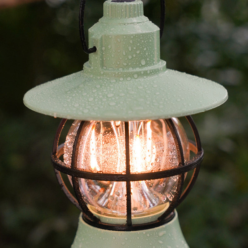 Contemporary Retro Waterproof Rechargeable/Battery ABS PS PP Steel Lantern Hanging LED Table Lamp Outdoor Light For Garden | Bowlift