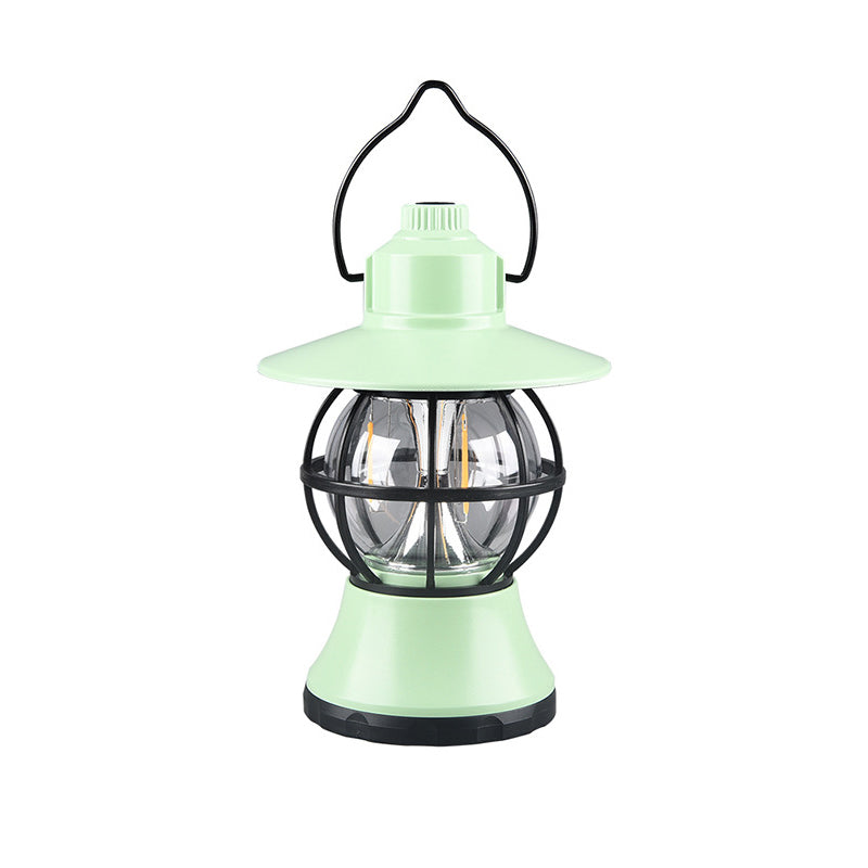 Contemporary Retro Waterproof Rechargeable/Battery ABS PS PP Steel Lantern Hanging LED Table Lamp Outdoor Light For Garden | Bowlift