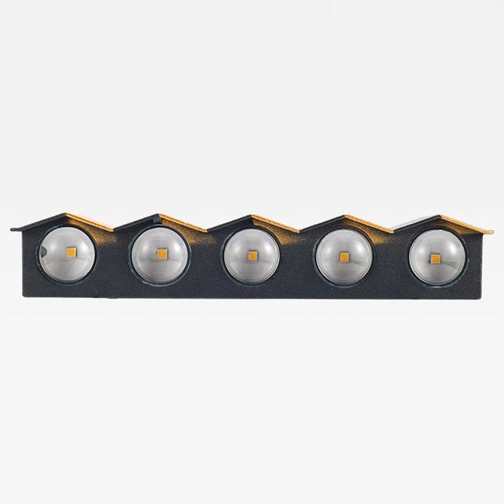Modern Simplicity Waterproof Aluminum Rectangular Bent Up And Down LED Wall Sconce Lamp For Outdoor Patio | Bowlift
