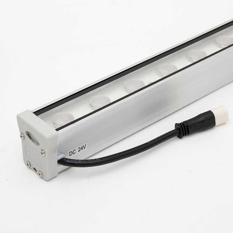 Modern Simplicity Waterproof Aluminum Reinforced Glass Strip Rectangular LED Wall Sconce Lamp For Outdoor Patio | Bowlift