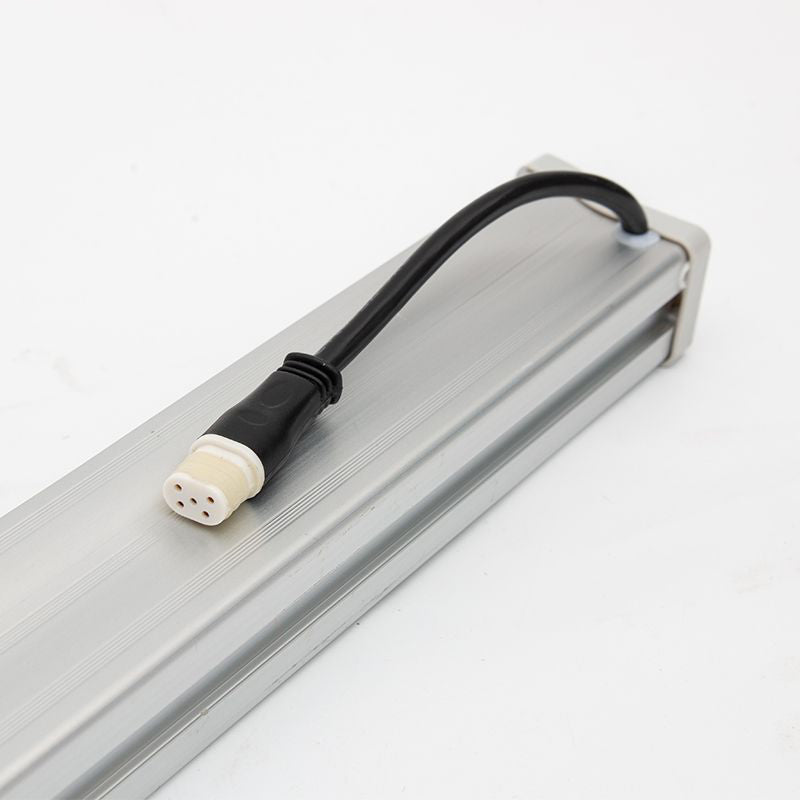 Modern Simplicity Waterproof Aluminum Reinforced Glass Strip Rectangular LED Wall Sconce Lamp For Outdoor Patio | Bowlift