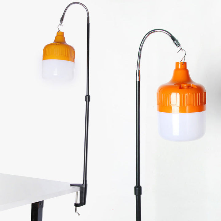Modern Simplicity Rechargeable ABS Metal Cylinder Hanging LED Outdoor Light For Garden | Bowlift