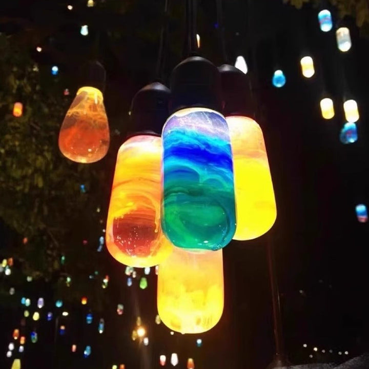 Modern Art Deco Waterproof Resin Teardrop Ball LED Outdoor Light Landscape Lighting For Garden | Bowlift