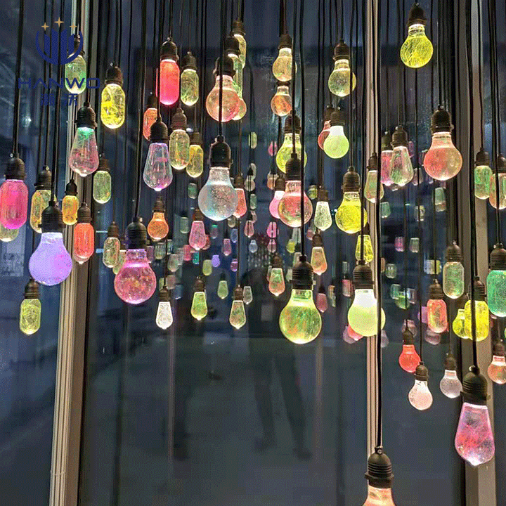 Modern Art Deco Waterproof Resin Teardrop Ball LED Outdoor Light Landscape Lighting For Garden | Bowlift