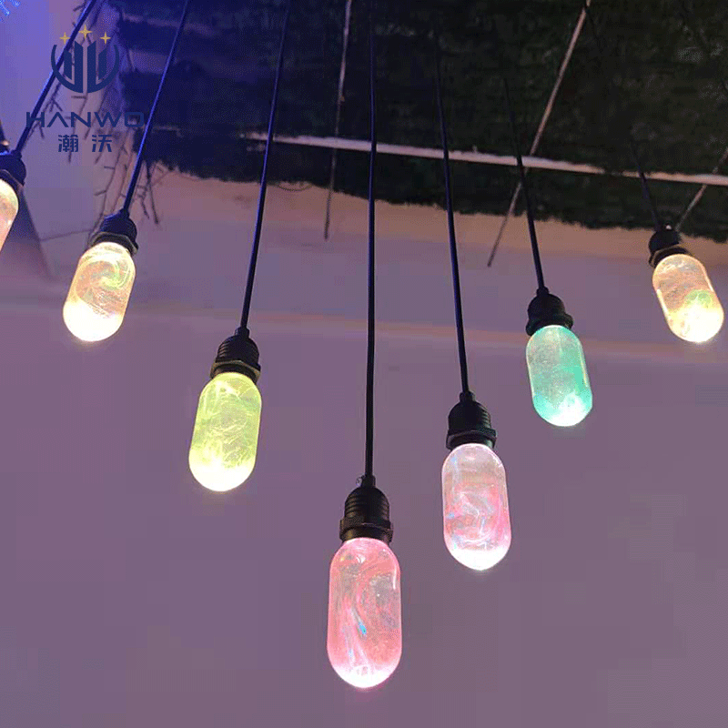 Modern Art Deco Waterproof Resin Teardrop Ball LED Outdoor Light Landscape Lighting For Garden | Bowlift