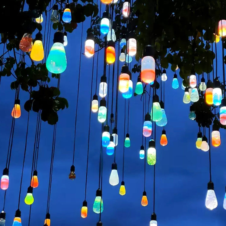 Modern Art Deco Waterproof Resin Teardrop Ball LED Outdoor Light Landscape Lighting For Garden | Bowlift