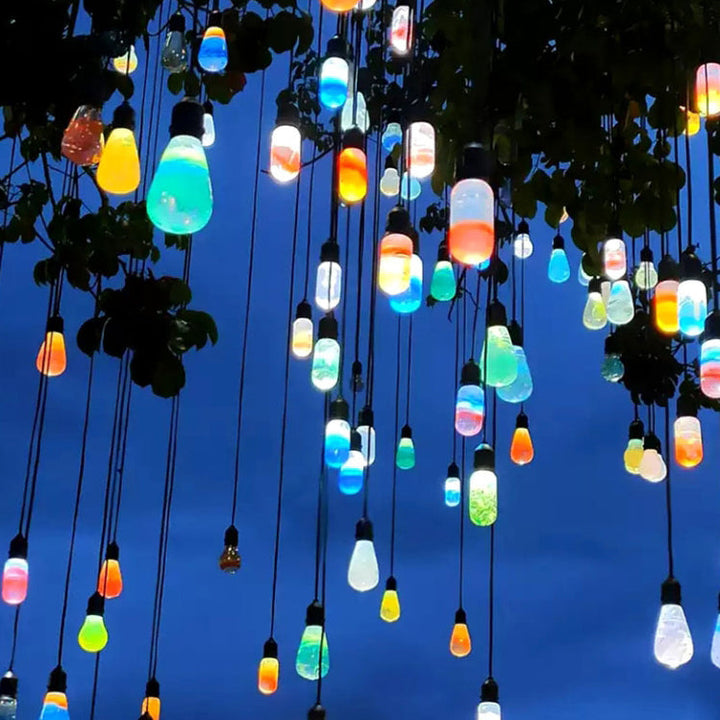 Modern Art Deco Waterproof Resin Teardrop Ball LED Outdoor Light Landscape Lighting For Garden | Bowlift