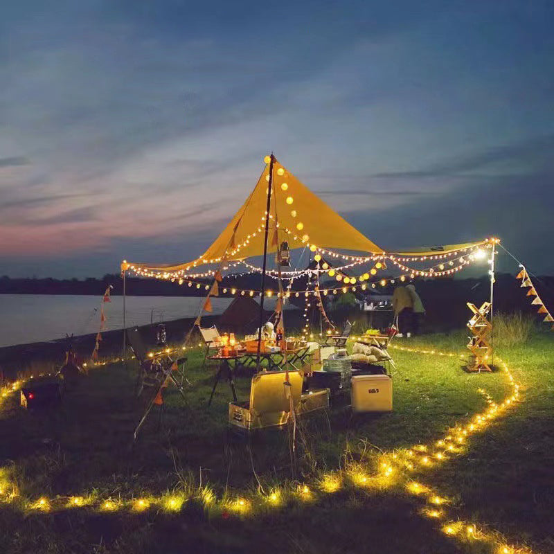 BowLift | Contemporary Retro Solar Battery Waterproof PVC Plastic Gasoline Bottle LED String Lights Outdoor Light For Garden