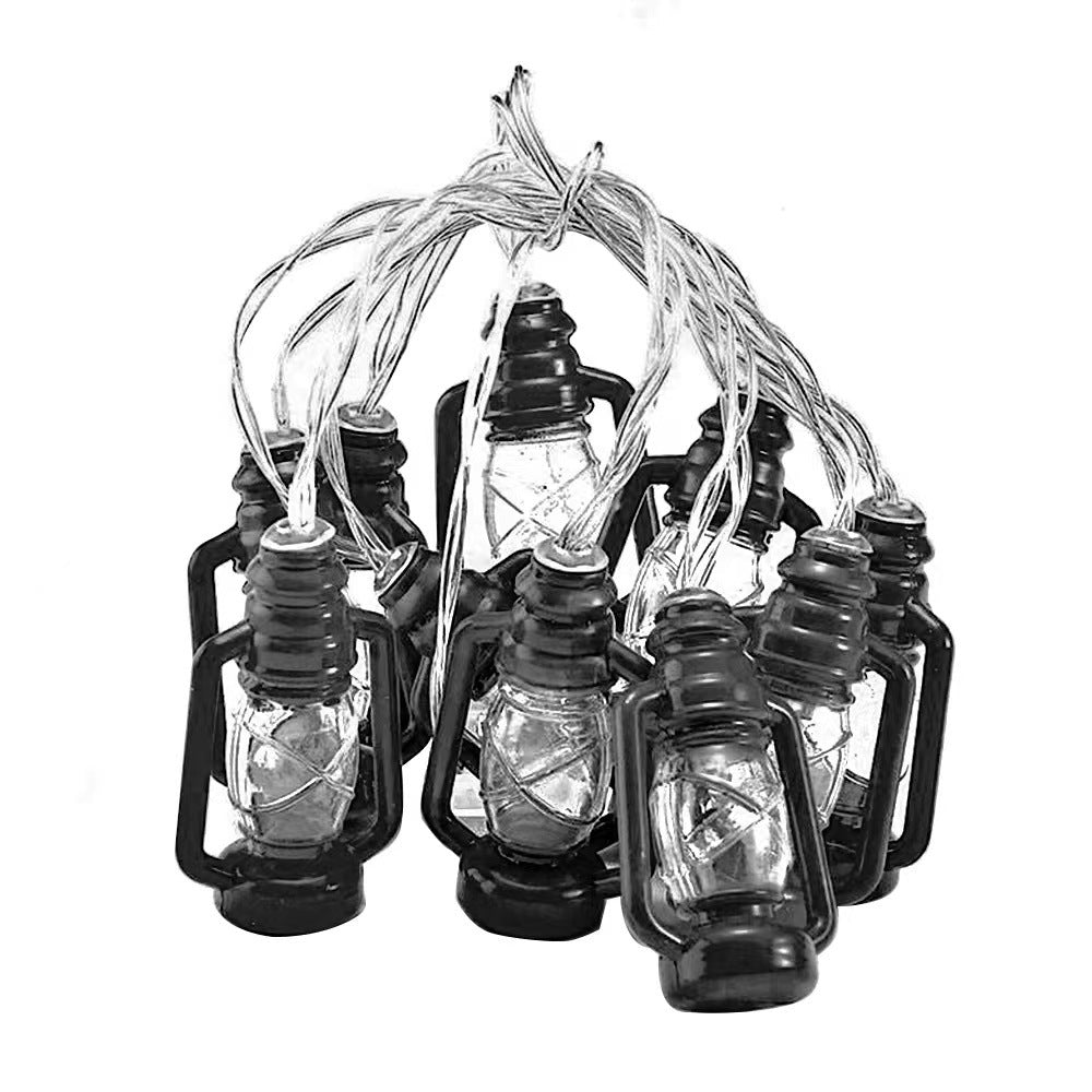 BowLift | Contemporary Retro Solar Battery Waterproof PVC Plastic Gasoline Bottle LED String Lights Outdoor Light For Garden