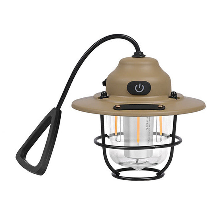 Contemporary Retro Rechargeable Waterproof Iron Silica ABS PC Strobile LED Outdoor Light For Garden | Bowlift