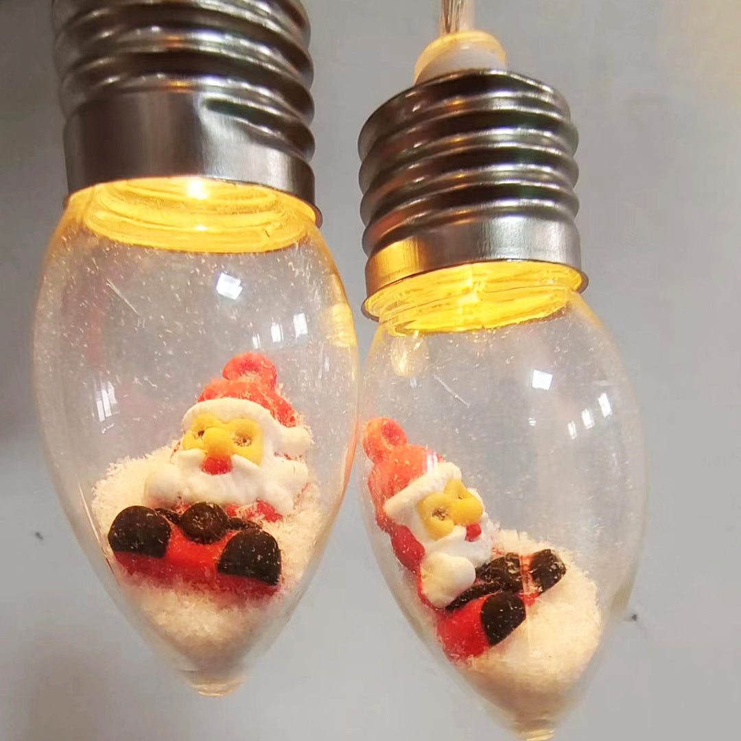BowLift | Contemporary Creative Waterproof USB Battery PVC Bulb Christmas Decoration LED String Lights For Living Room