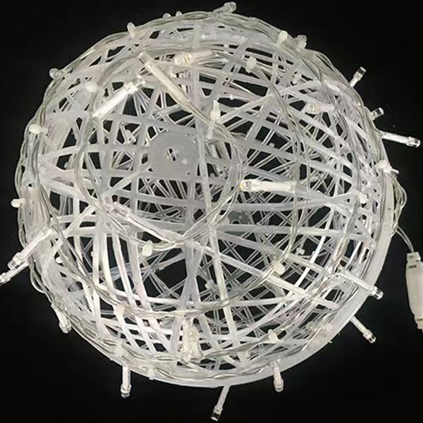 Modern Art Deco Waterproof PVC Hanging Ball Decoration LED Outdoor Pendant Light Outdoor Light For Garden | Bowlift