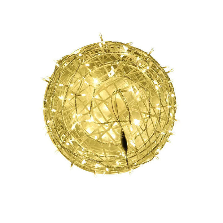 Modern Art Deco Waterproof PVC Hanging Ball Decoration LED Outdoor Pendant Light Outdoor Light For Garden | Bowlift