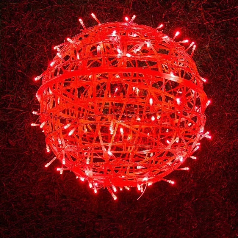 Modern Art Deco Waterproof PVC Hanging Ball Decoration LED Outdoor Pendant Light Outdoor Light For Garden | Bowlift