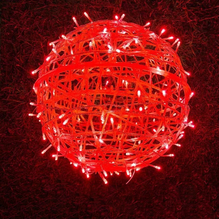 Modern Art Deco Waterproof PVC Hanging Ball Decoration LED Outdoor Pendant Light Outdoor Light For Garden | Bowlift