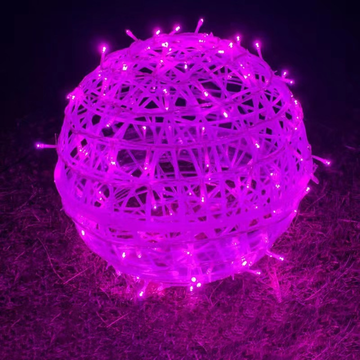 Modern Art Deco Waterproof PVC Hanging Ball Decoration LED Outdoor Pendant Light Outdoor Light For Garden | Bowlift