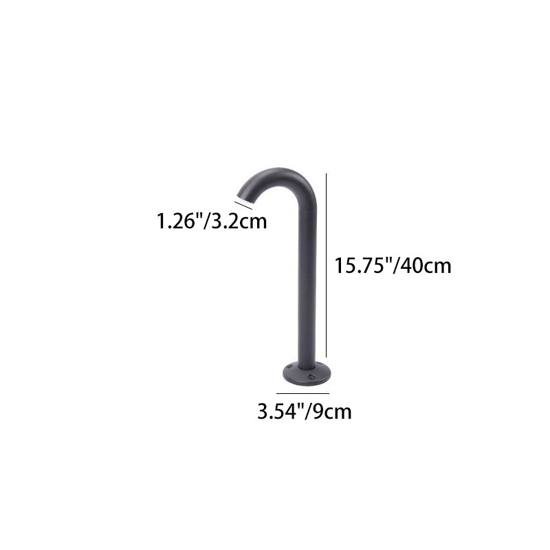 Contemporary Industrial Waterproof Aluminum Reinforced Glass Bent Tube LED Outdoor Light Landscape Lighting For Garden | Bowlift