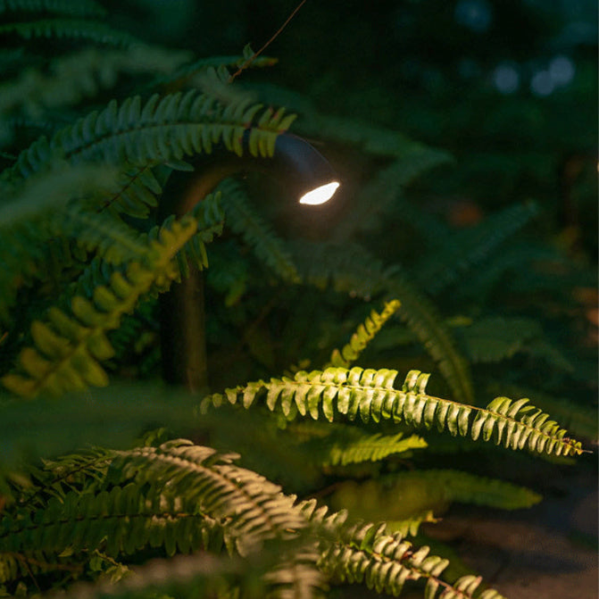 Contemporary Industrial Waterproof Aluminum Reinforced Glass Bent Tube LED Outdoor Light Landscape Lighting For Garden | Bowlift
