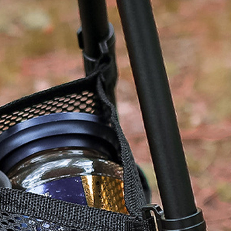 Modern Simplicity Aluminum Alloy ABS Round Foldable Outdoor Coffee Table 1-Tray Pocket Lamp Holder For Outdoor | Bowlift
