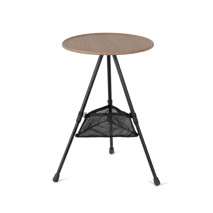 Modern Simplicity Aluminum Alloy ABS Round Foldable Outdoor Coffee Table 1-Tray Pocket Lamp Holder For Outdoor | Bowlift