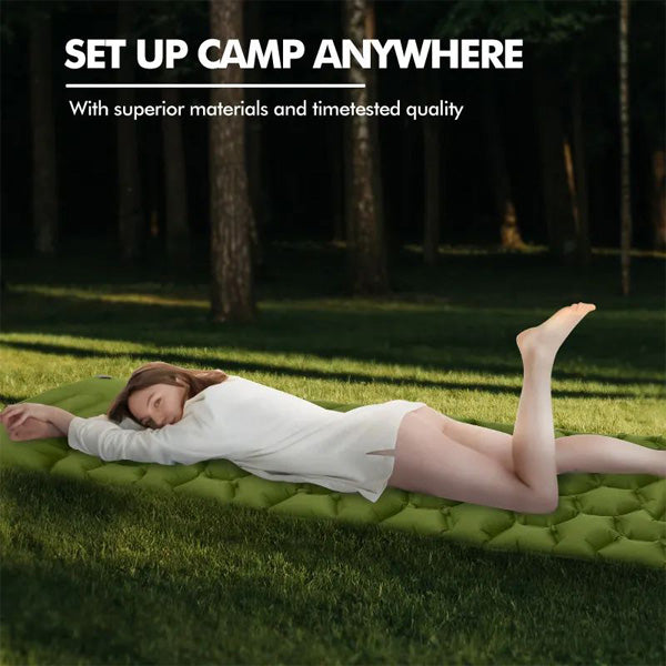 TravelEase Mattress - Ultimate Lightweight Camping Comfort Bowlift