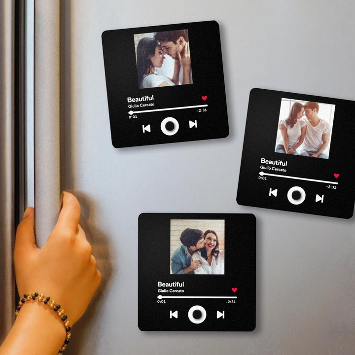 Custom Fridge Magnet With Photo Album | Bowlift