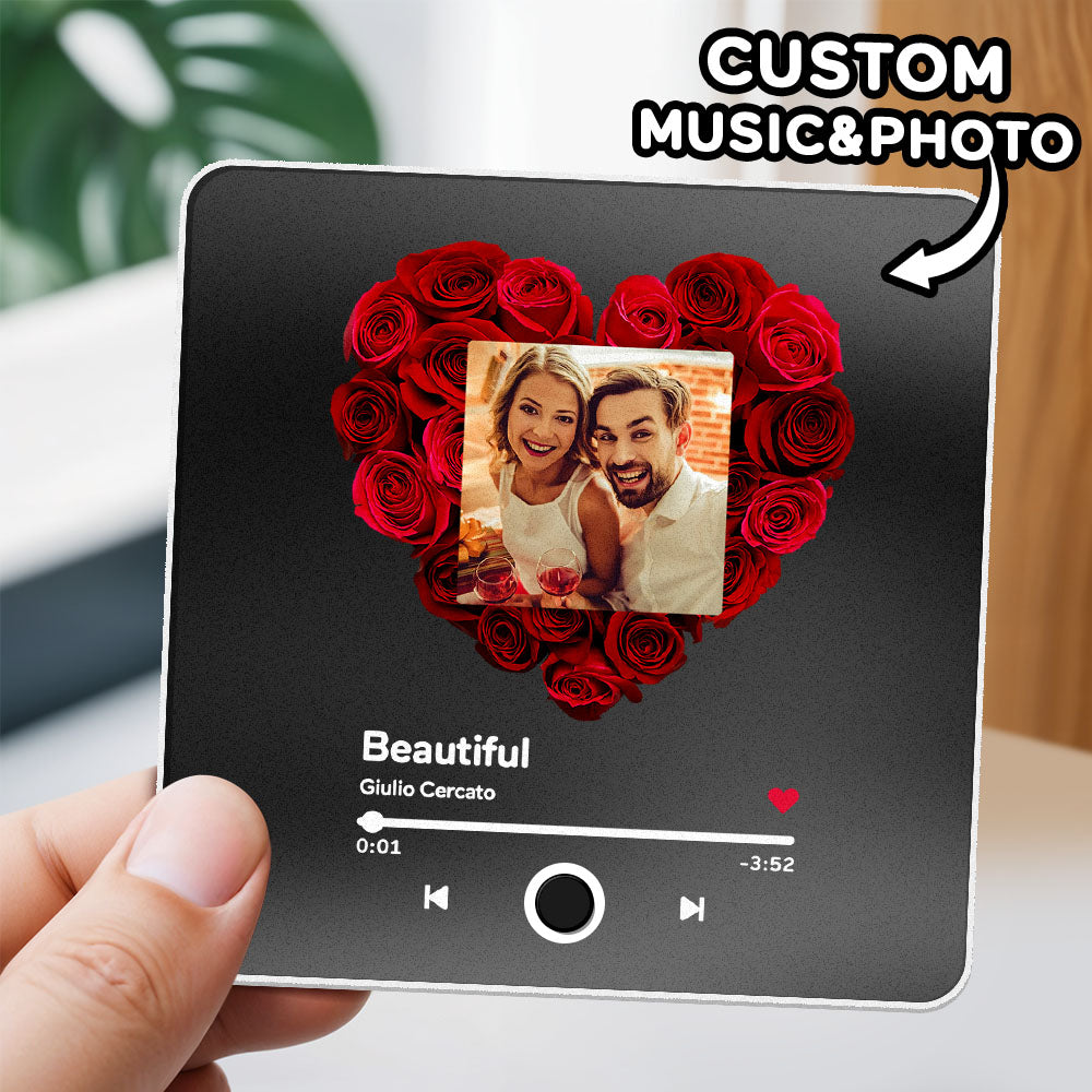 Custom Fridge Magnet With Photo Album | Bowlift