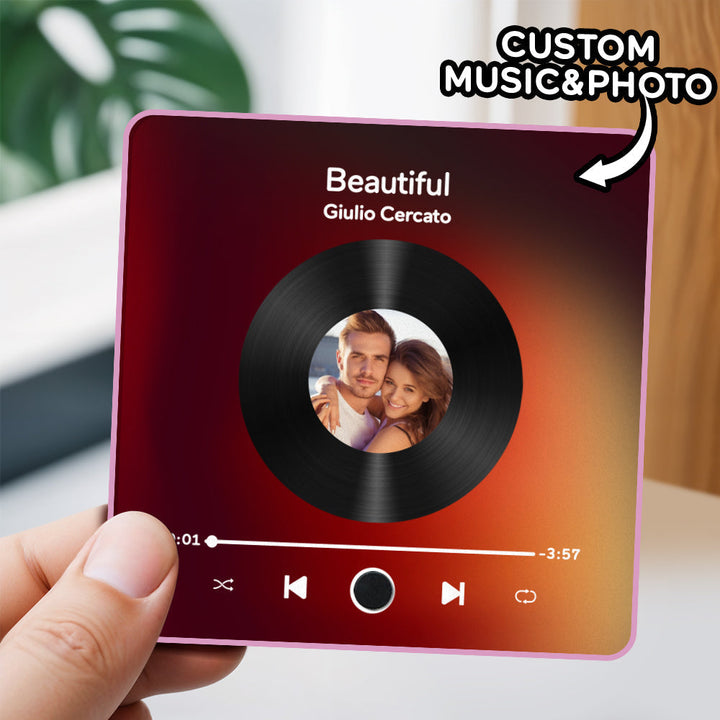 Custom Fridge Magnet With Photo Album | Bowlift