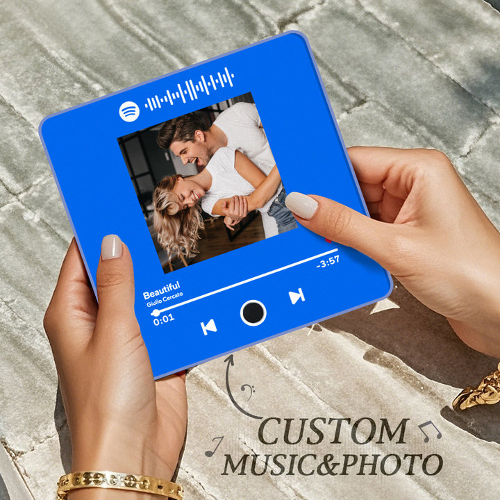 Custom Fridge Magnet With Photo Album | Bowlift