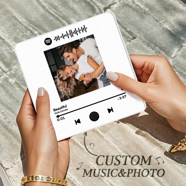 Custom Fridge Magnet With Photo Album | Bowlift