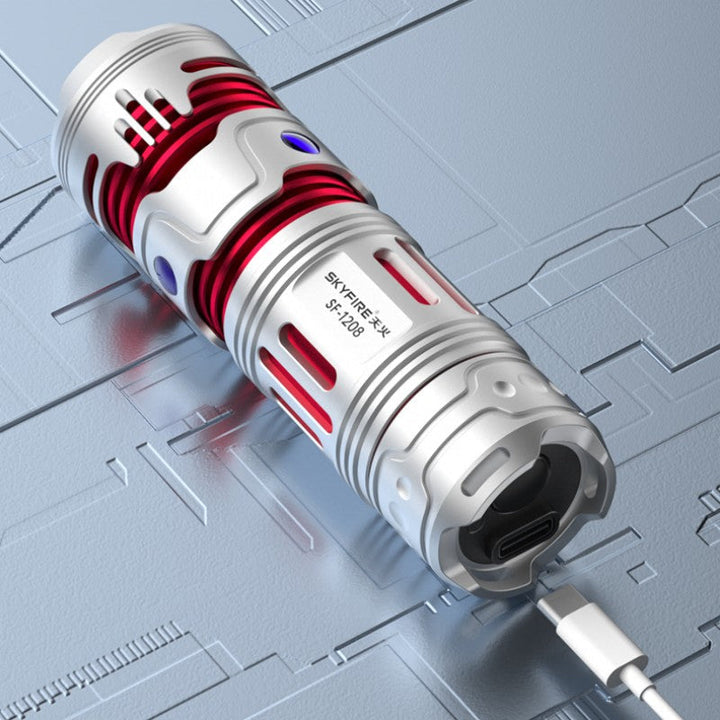 BowLift | High-Intensity Rechargeable Super-Bright Fingertip Gyro Flashlight