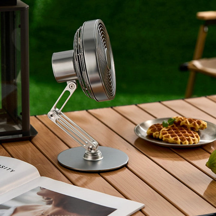 BowLift | Desktop 360¬∞ Rotatable Foldable Metal Mini Fan