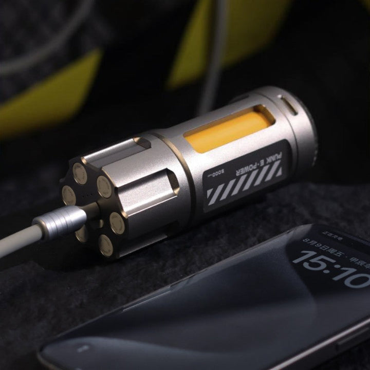 BowLift | Creative Stress-Relief Mechanical Rotating Power Bank