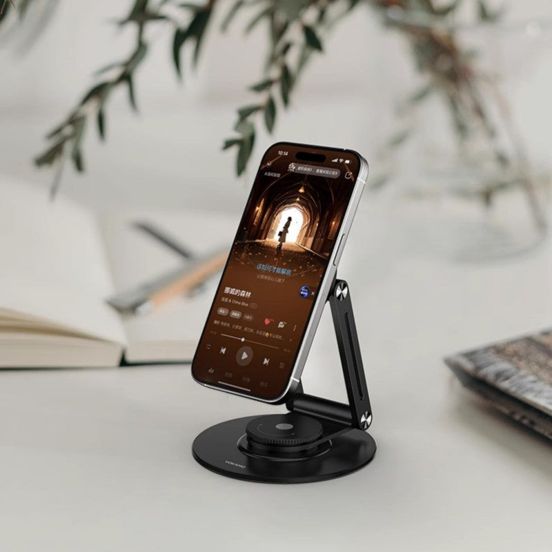 BowLift | Alloy Magnetic Adsorption Rotating Folding Multi-angle Phone Stand