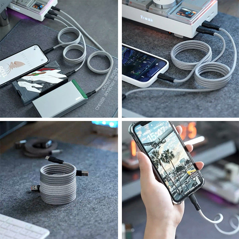 BowLift | Creative Folding Magnetic Circle Cable Organizer