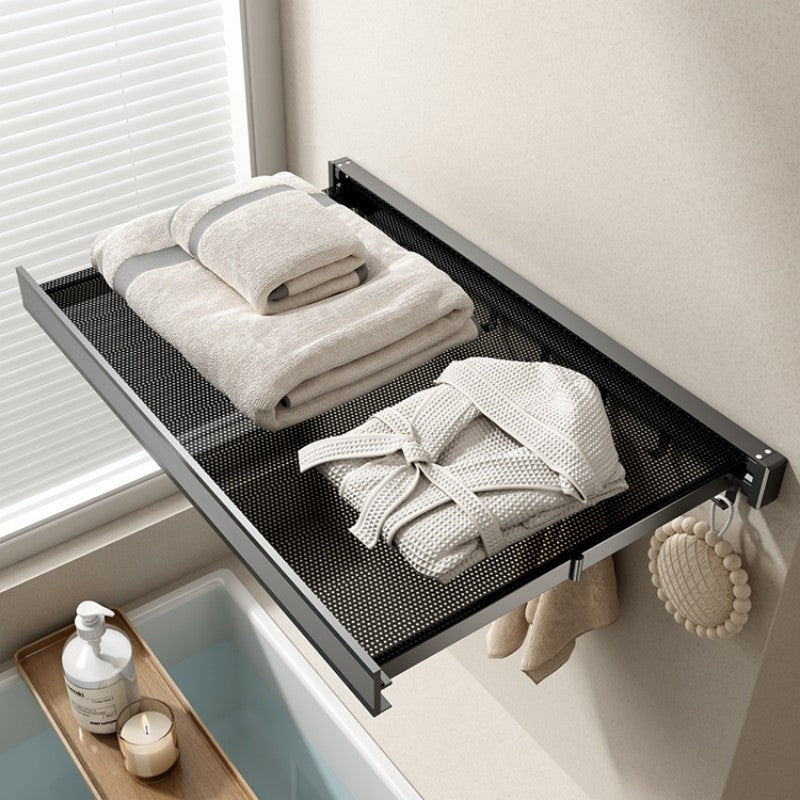 BowLift | Invisible Folding Non-Punch Wall-Mounted Storage Shelf