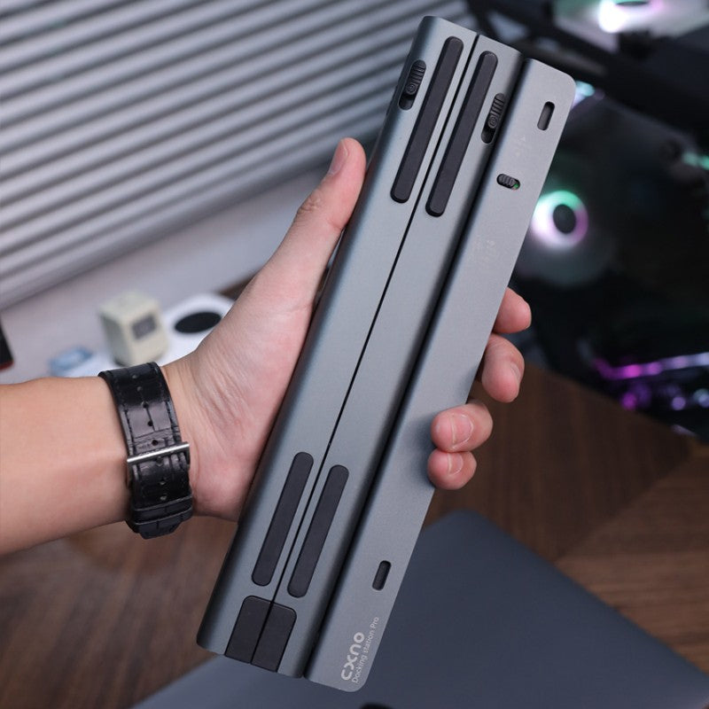 BowLift | Removable Folding Laptop Stand With Docking Station