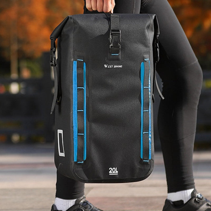 BowLift | Waterproof Expandable Pannier Bag For Bicycle Rear Seat
