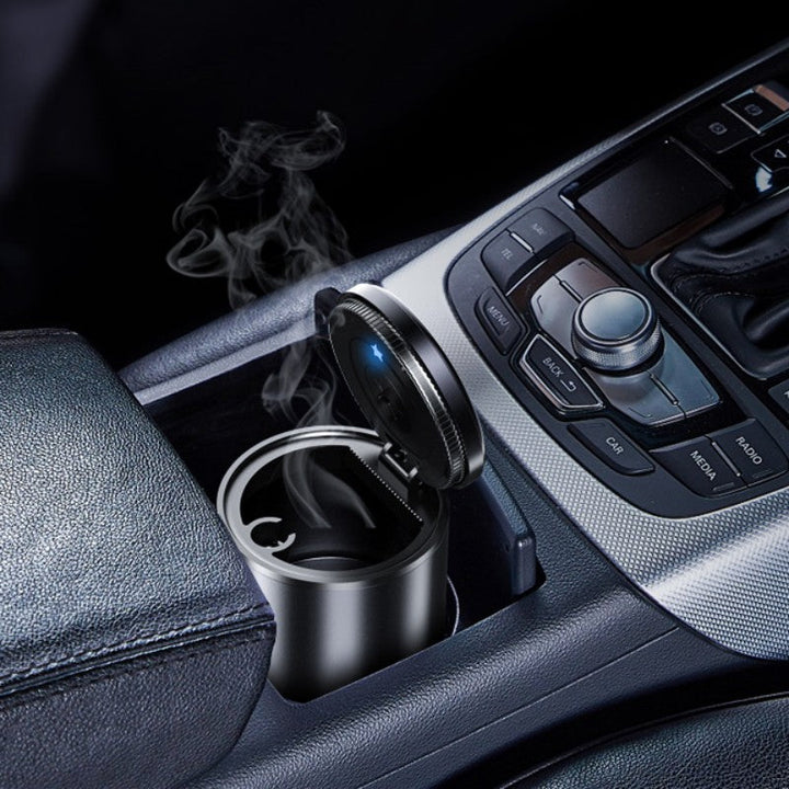 BowLift | Multi-functional Covered And Illuminated Car Ashtray