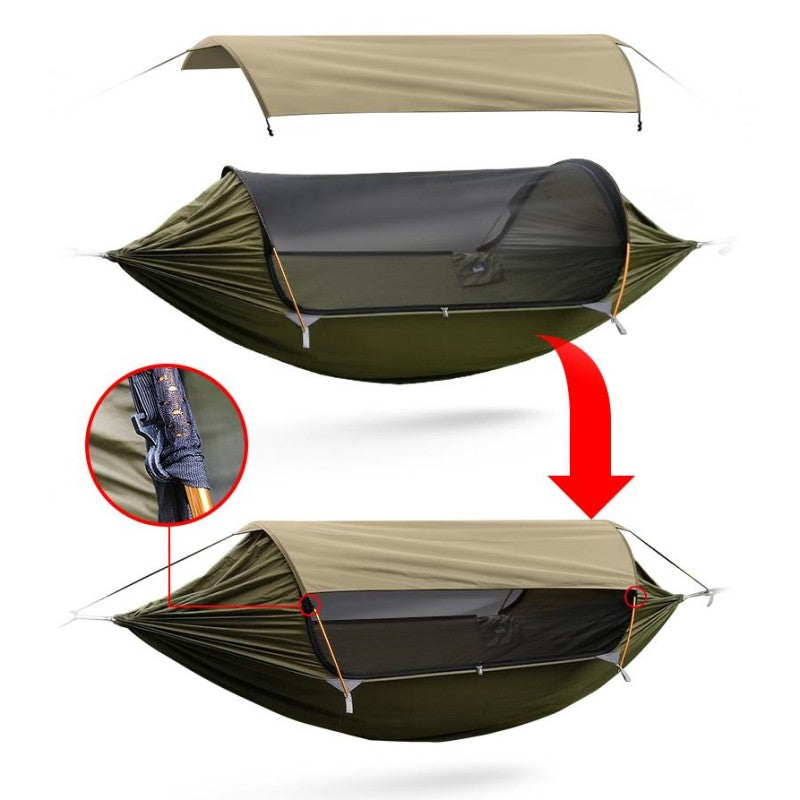 BowLift | Outdoor Anti-Tipping, Mosquito-Proof, Sunshade Hammock