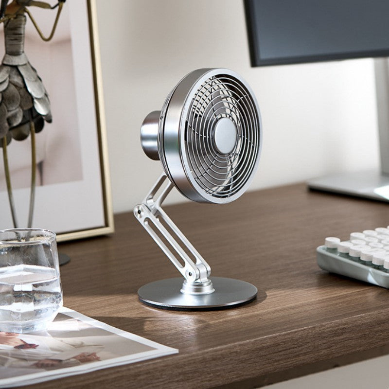 BowLift | Desktop 360¬∞ Rotatable Foldable Metal Mini Fan