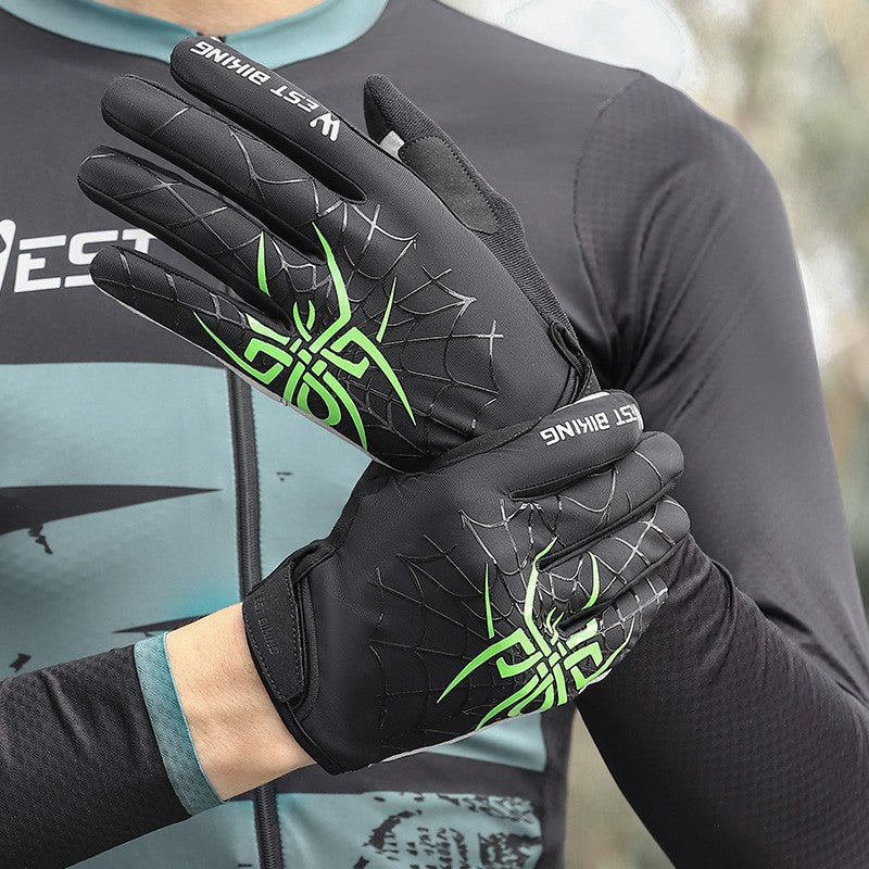 BowLift | Spring And Autumn Shockproof, Breathable, Windproof, Sensitive Touchscreen Full-Finger Gloves